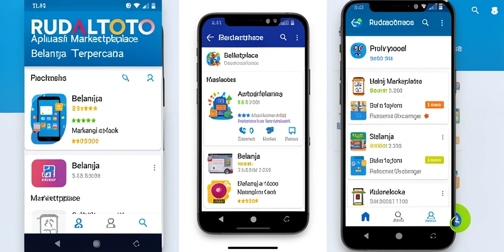 Antarmuka aplikasi RUDALTOTO yang sederhana dan efektif untuk belanja.