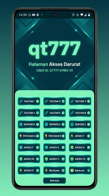 Tampilan link alternatif qt777